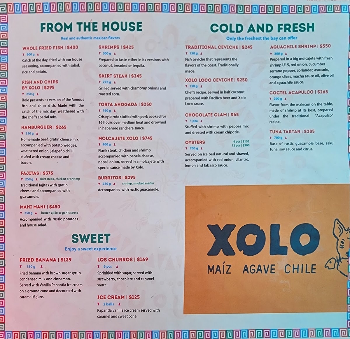 Xolo: Maíz Agave Chile Menu - Image 6